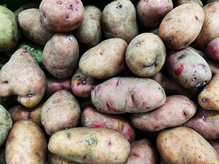 Fresh Organic Potatoes A Harvest of Rustic Goodness