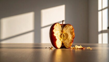 Food Photography: Browning Apple