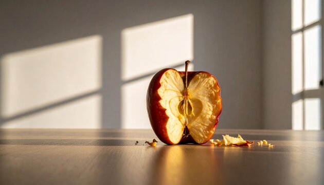 Food Photography: Browning Apple