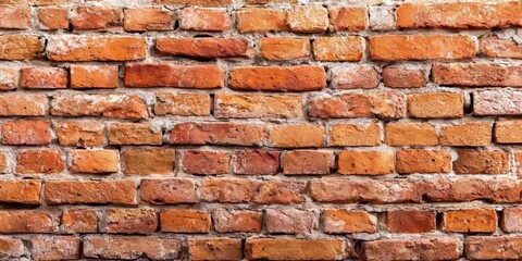 Obraz premium Aged Brickwork Texture Displaying Rustic Charm and Historic Architecture in Urban Design Elements