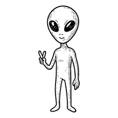 Fototapeta premium Alien