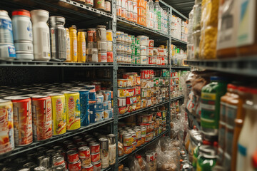 Storage room full of supplies 