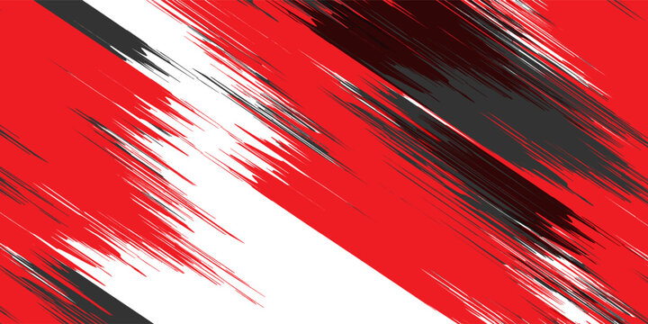 black red dragon decal brush fire volcano lava sakura Asia Japan anime style illustration sporty background banner, vector. modern