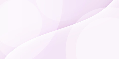 Abstract soft pastel purple background with curved translucent shapes. Elegant and minimal design with smooth gradients, ideal for modern digital presentations, web templates, banners