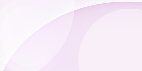 Abstract soft pastel purple background with curved translucent shapes. Elegant and minimal design with smooth gradients, ideal for modern digital presentations, web templates, banners