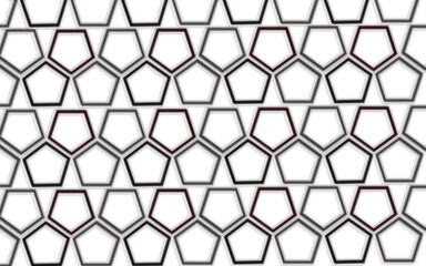 abstract  Black and grey triangle effect geometric seamless pattern