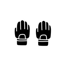 sports equipment silhouette icon