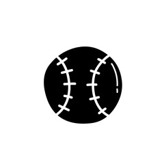 sports equipment silhouette icon