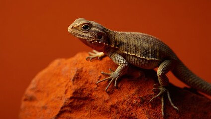 Obraz premium bearded dragon lizard