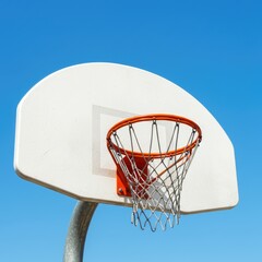 basketball hoop and net