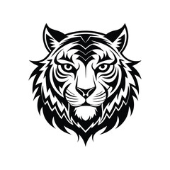 Tiger Head Illustration