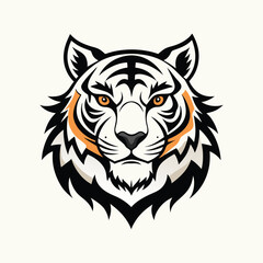 Tiger Head Illustration
