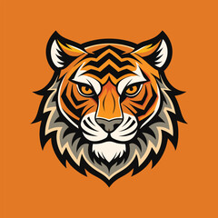 Tiger Head Illustration
