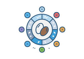 Obraz premium Similar to a Cappuccino but with more steamed milk and less foam, creating a smoother, creamier texture. It pairs well with flavored syrups. Americano: Made by diluting one or two shots of Espresso wi