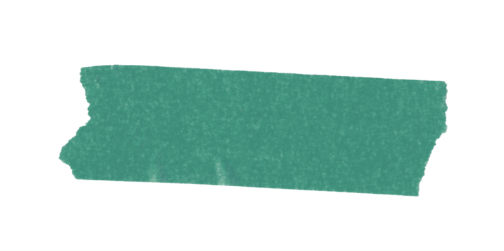 turquoise sticker paper tape washi tape high quality isolated	 - Powered by Adobe