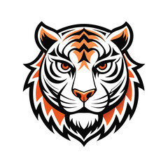 Tiger Head Illustration