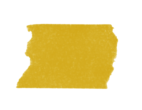 mustard yellow sticker paper tape washi tape high quality isolated	