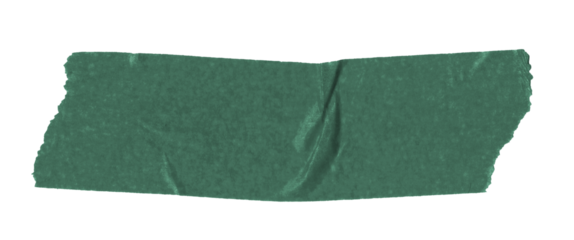 turquoise sticker paper tape washi tape high quality isolated	