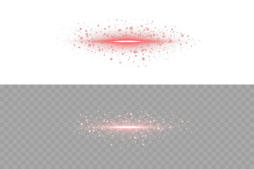 Transparent red glowing line with intense beam and LED-style shine. Ideal for motion backgrounds, futuristic presentations, digital signage effects, cyberpunk interface elements, or high-tech abstract