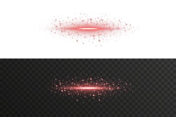 Transparent red glowing line with intense beam and LED-style shine. Ideal for motion backgrounds, futuristic presentations, digital signage effects, cyberpunk interface elements, or high-tech abstract