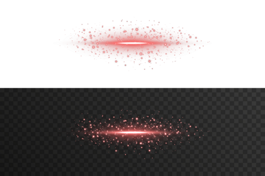 Transparent red glowing line with intense beam and LED-style shine. Ideal for motion backgrounds, futuristic presentations, digital signage effects, cyberpunk interface elements, or high-tech abstract