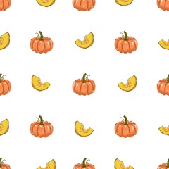 set of halloween pumpkins