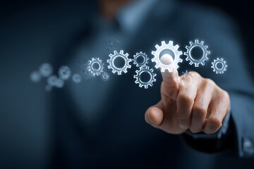 Activating Digital Gears with Touch.