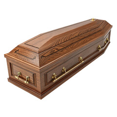 coffin PNG, transparent background