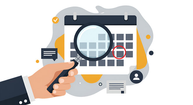 Calendar date under scrutiny