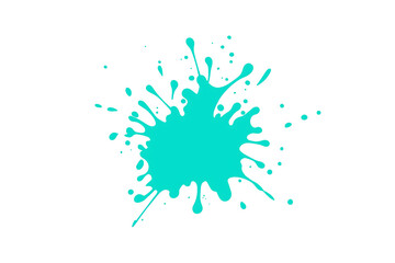 Paint Splash,Ink Splatter,Ink Splash isolated on transparent background