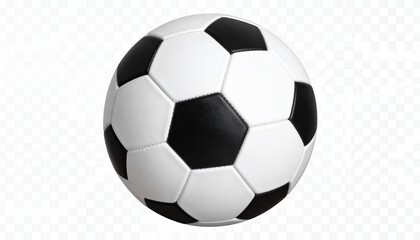 soccer ball on white background