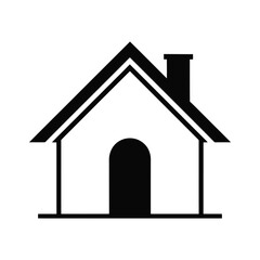 Building Silhouette Vector Design.