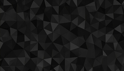 黒い三角の幾何学模様