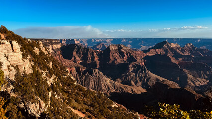 Desert Landscape Views in Grand Canyon National Park North Rim