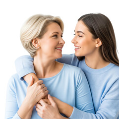mother and daughter