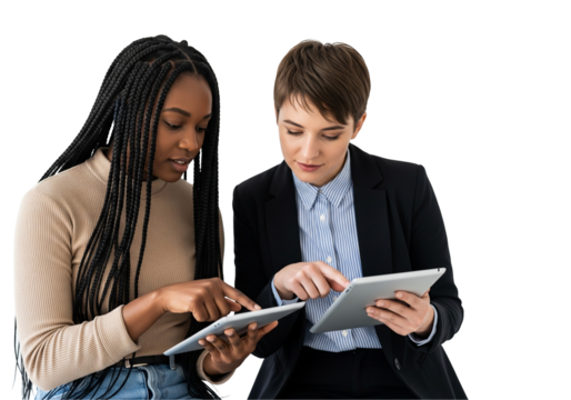 young business people