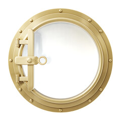 Obraz premium Brass Porthole Window