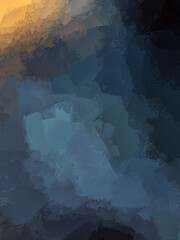 blended shadow illustration of dark blue, mustard yellow, ash blue, dark blue wave Catalyst Wedge effect background in gradient style abstract block stroke effect 2