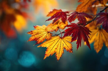 autumn leaves background