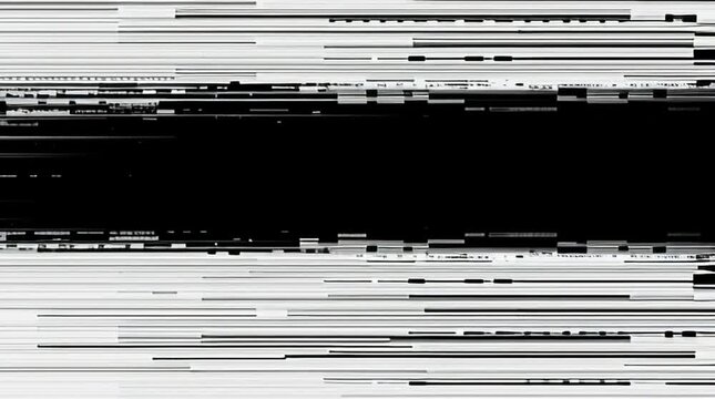 Bold and chaotic abstract motion of glitching light flashes, simulating a rapid data burst or interface scan on a clean white background.

