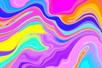 colorful abstract background with wavy lines