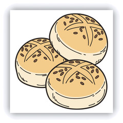 Baked vegetables and pieces of pita bread in metal brazier. Fried eggplant, potatoes, peppers, tomatoes in pan. Vegetarian dish. View from above. Wooden background. Copy space