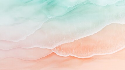 Fototapeta premium Tranquil pastel gradient with textured flowing patterns for design and decoration