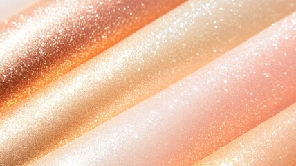 Fototapeta premium Shimmering gradient textured background with warm metallic tones for design