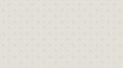 Elegant vintage damask pattern, Seamless beige background with classic baroque and rococo floral ornament