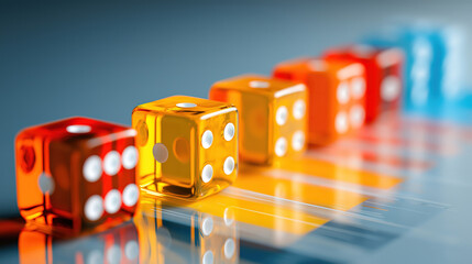 Business decision making balances high risk and return with virtual risk management tools