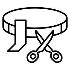 Adhesive Tape Vector Icon