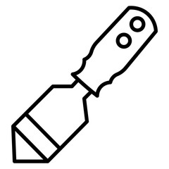 Chisel Vector Icon