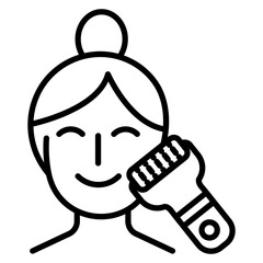 Microneedling Vector Icon