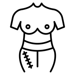 Scar Revision Vector Icon